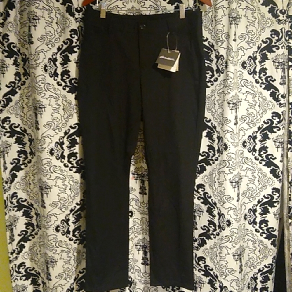Eddie Bauer Curvy Travel Pants NWT